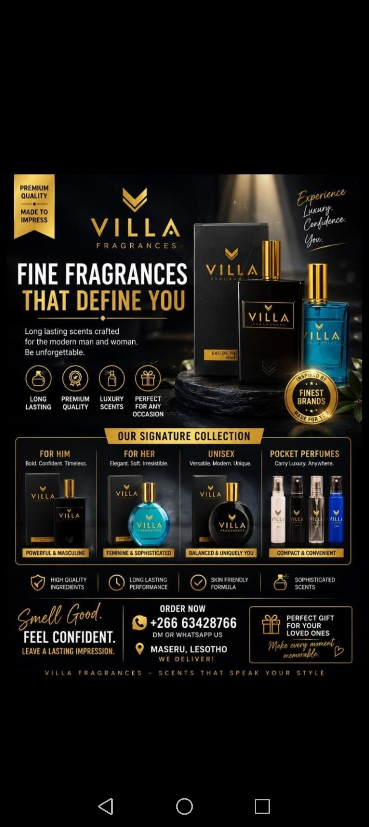 Villa perfume
