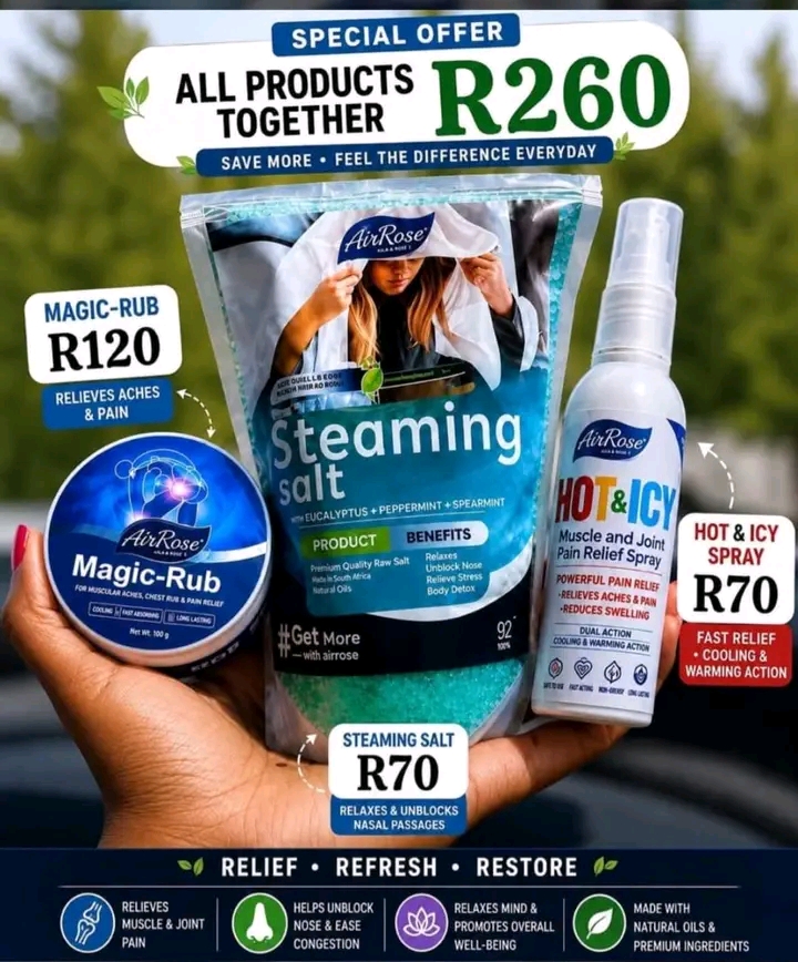 Hello good people ke letsoaretse li hlaiswa tsa AIRROSE  tse thusang ka hofelisa bohloko bohle mmele