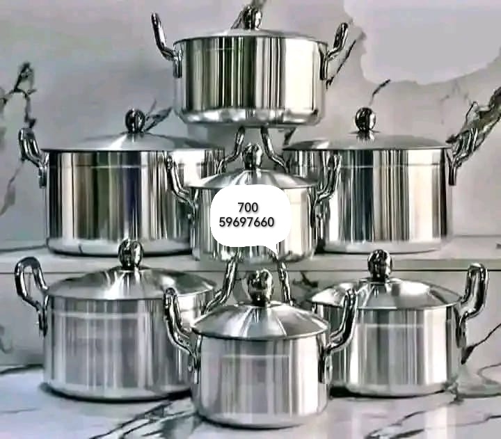 Alluminium pot 14pcs