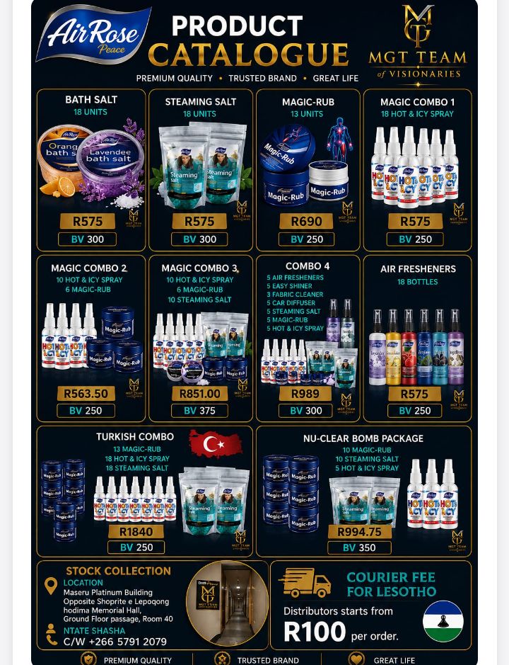 Airrose products