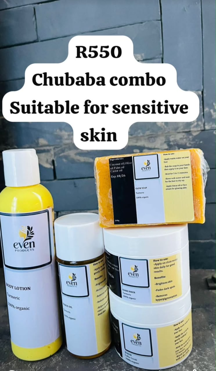 Chubaba Combo suitable for sensitive skin