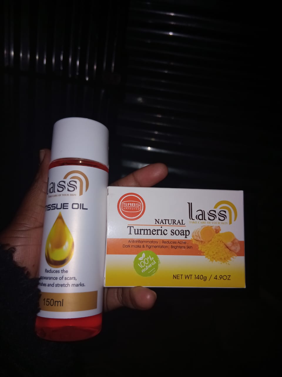 Turmeric soap R115 and Tissue oil R127... wa.me/26667946597